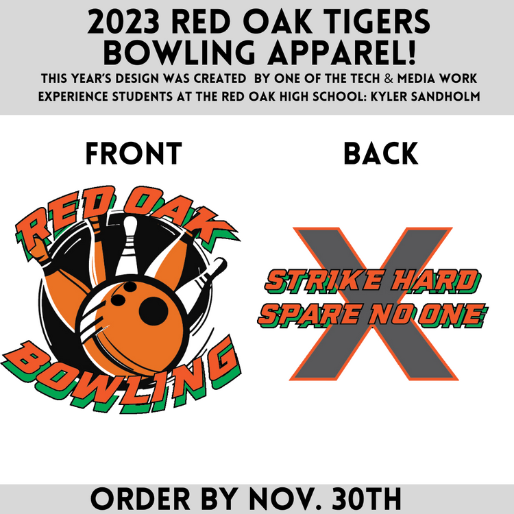2023-24 Red Oak Tigers Bowling