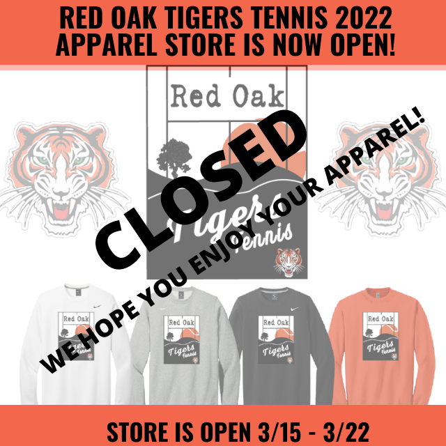 Red Oak Tigers Tennis 2022