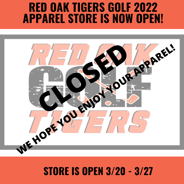 Red Oak Tigers Golf 2022