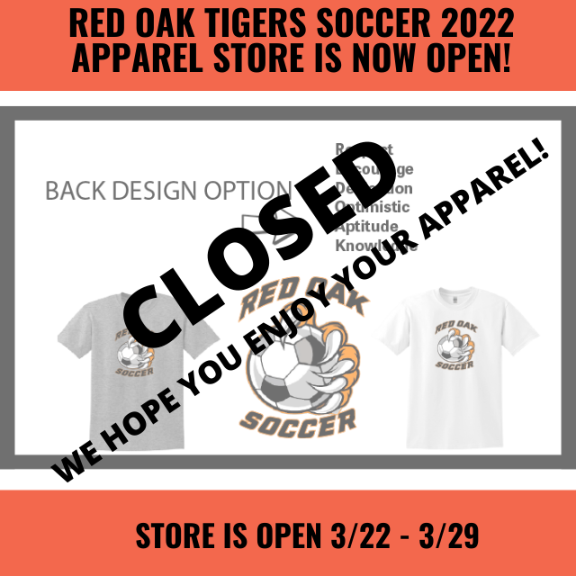 Red Oak Tigers Soccer 2022