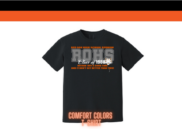 C1988 Comfort Colors T-Shirt - Black